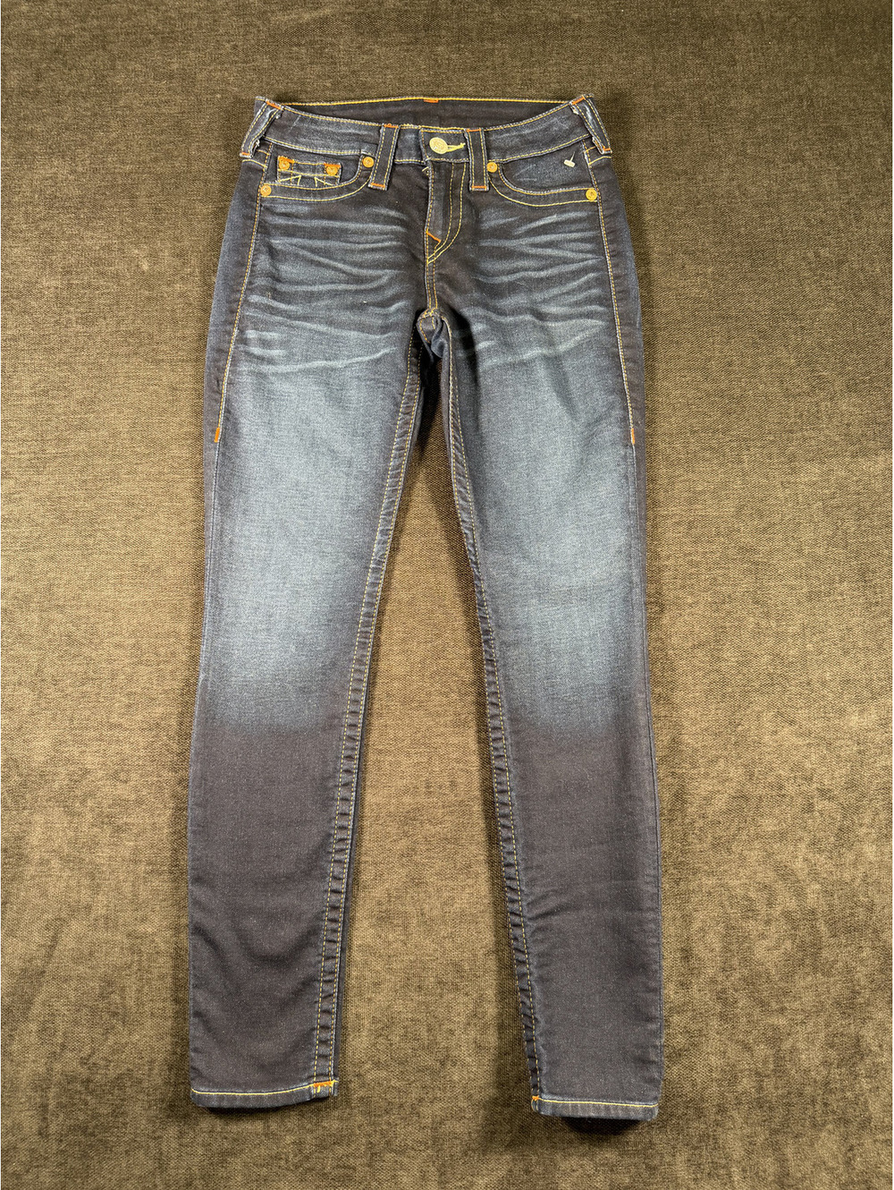 True Religion Women's Skinny Jeans Size 29 Blue Denim